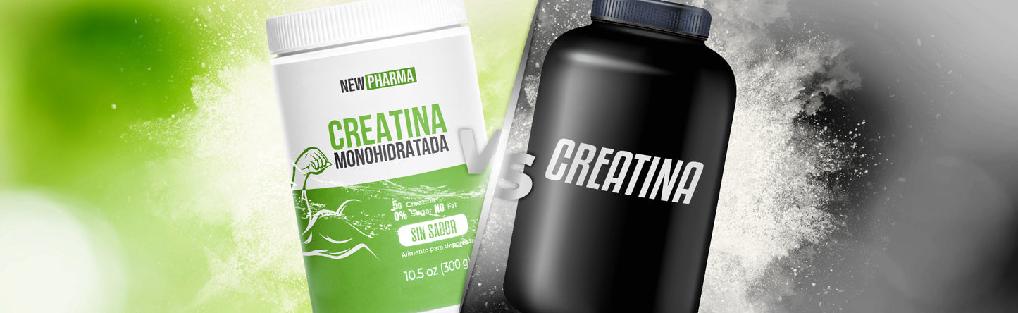 Diferencia entre la Creatina y la Creatina Monohidratada: Lo que necesitas saber