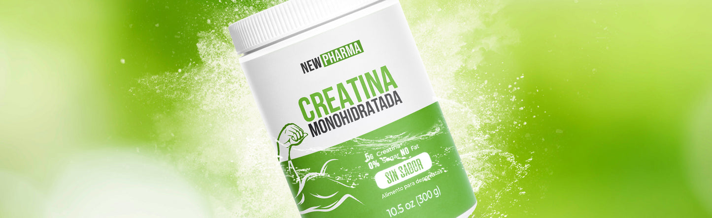 Maximiza tu Rendimiento Deportivo con la Creatina en Polvo de NewPharma