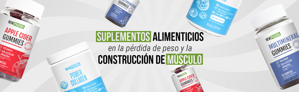 El papel de los suplementos alimenticios en la pérdida de peso y la construcción de músculo