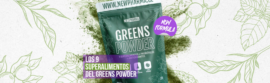Los 9 superalimentos del Greens Powder