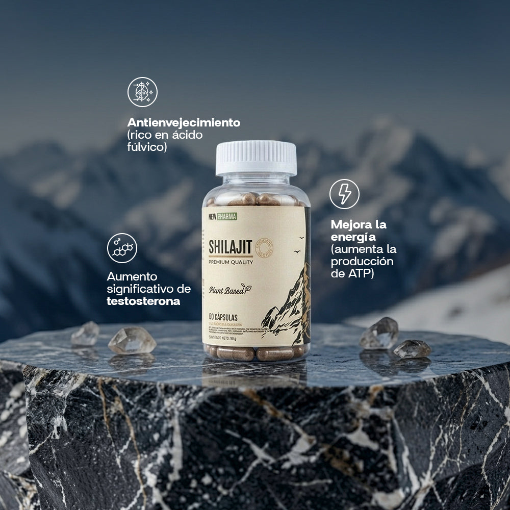 Shilajit 60 cápsulas