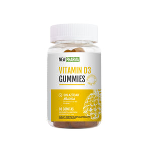 Abrir la imagen en la presentación de diapositivas, Vitamina D3 60 gomitas - NewPharma
